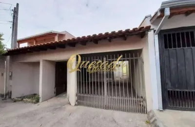 Aconchegante casa térrea, á venda, semi - nova, 2 dormitórios, ar condicionado, quintal, 2 vagas cobertas no bairro jardim paulista ii, indaiatuba.