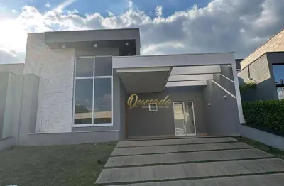 Casa térrea nova à venda, 3 suítes, piscina, condomínio residencial viena, indaiatuba.