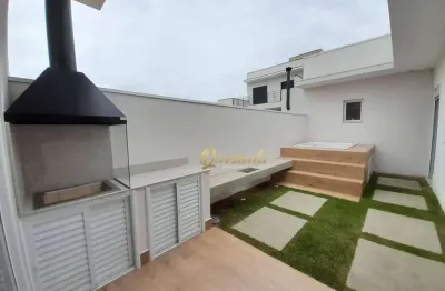 Casa assobradada nova à venda, 3 quartos, 1 suíte, condomínio gran reserve, indaiatuba.