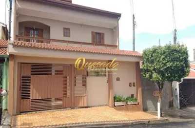 Sobrado à venda, 6 quartos, área gourmet, edícula, jardim morada do sol, indaiatuba.
