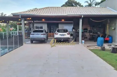 Chácara seminova à venda, 3 quartos, planejados, piscina, casa de hóspede, recreio campestre viracopos, indaiatuba.