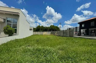 Terreno residencial à venda, 243 m², plano, condomínio vila rica, indaiatuba.