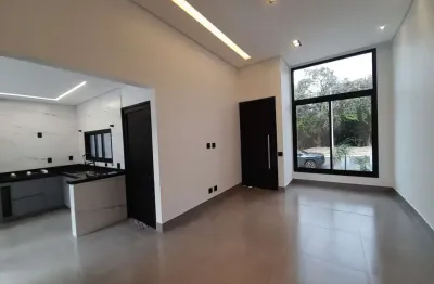 Casa nova à venda, 3 suítes, planejados, condomínio park gran reserve, indaiatuba.
