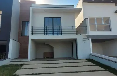 Casa assobradada nova à venda, 3 suítes, escritório, condomínio gran reserve, indaiatuba.