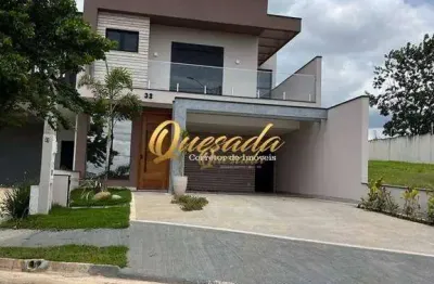 Sobrado novo, à venda, 3 suítes, planejados, piscina, condomínio piemonte, indaiatuba.