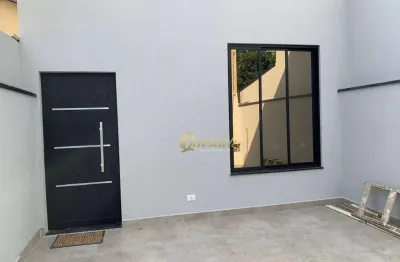 Casa térrea nova, à venda, 3 quartos, 1 suíte, quintal, jardim morada do sol, indaiatuba.