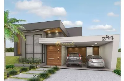 Casa em construção à venda, 4 suítes, planejados, piscina, condomínio jardins di roma, indaiatuba.