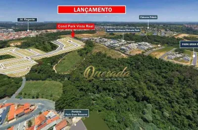 Terreno residencial à venda, 300 m², condomínio park vista real, indaiatuba.