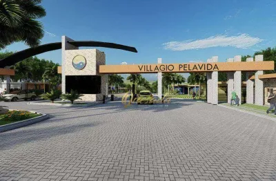 Terreno residencial à venda, 288,04 m², condomínio villagio pelavida, elias fausto.