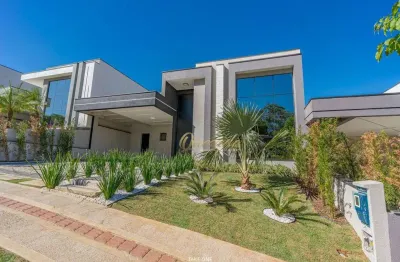 Casa térrea nova à venda, 3 suítes, planejados, piscina, escritório, condomínio london park, indaiatuba.