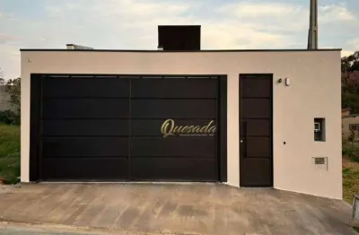 Casa térrea nova, á venda, 2 dormitórios, 1 suíte, piscina, planejados, jardim casablanca, indaiatuba.