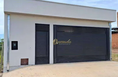 Casa térrea, à venda, 2 dormitórios, quintal, bom preço, jardim das gaivotas, indaiatuba.