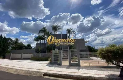 Sobrado para locação, 5 suítes, piscina, spa, condomínio terras de itaici, indaiatuba.