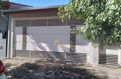 Casa à venda, 2 dormitórios, churrasqueira, parque campo bonito, indaiatuba.