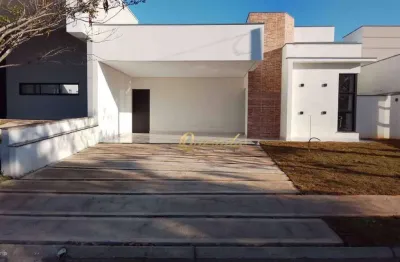 Casa térrea nova à venda, 3 dormitórios, 1 suíte, escritório, condomínio terra nobre, indaiatuba.