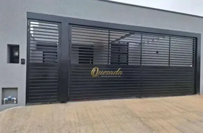 Casa térrea nova, à venda, 3 dormitórios, 1 suíte, parque barnabé, indaiatuba.