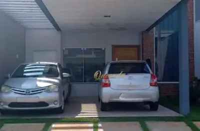 Sobrado semi novo, à venda, 3 dormitórios, 1 suíte, sacada, condomínio park real, indaiatuba.