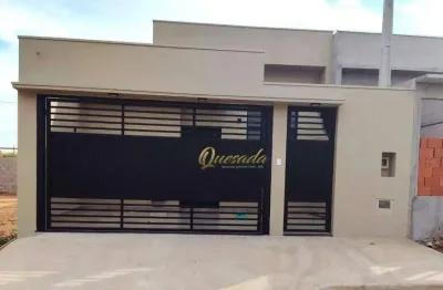 Casa térrea nova, à venda, 3 dormitórios, 1 suíte, planejados, jardim bom sucesso, indaiatuba.