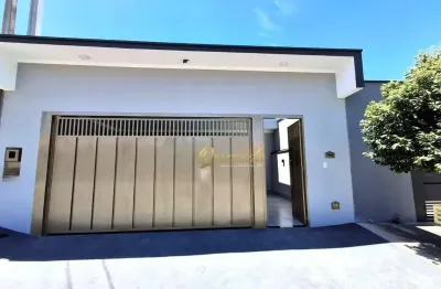 Casa térrea nova, à venda, 3 dormitórios, 1 suíte, jardim residencial nova veneza, indaiatuba.