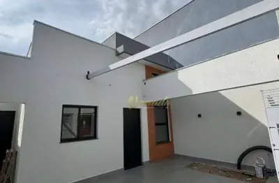 Casa térrea nova, à venda, 3 quartos, 1 suíte, jardim dos sabiás, indaiatuba.