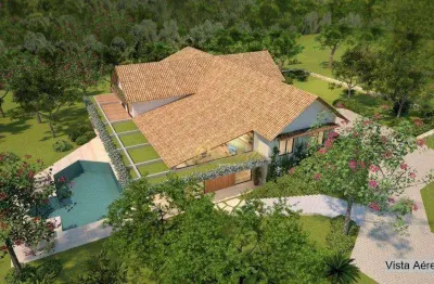 Chácara nova, à venda, 6 suítes, piscina, alto padrão, condomínio lagos de shanadu, indaiatuba.