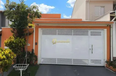 Casa térrea, à venda, 3 dormitórios, suíte, energia fotovoltaica, jardim portal do sol, indaiatuba.