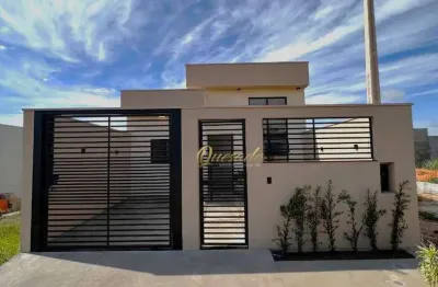 Casa térrea nova, à venda, 3 dormitórios, 1 suíte, planejados, parque barnabé, indaiatuba.