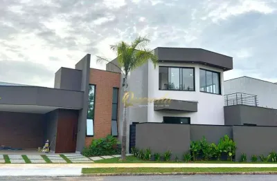 Sobrado novo, à venda, 4 suítes, planejados, piscina, condomínio milano, indaiatuba.