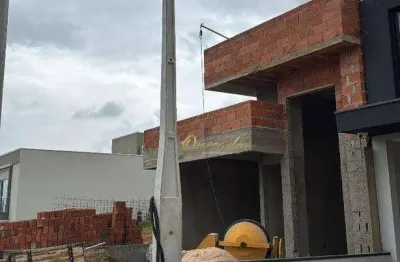 Casa térrea em construção, à venda, 3 suítes, condomínio gran reserve, indaiatuba.