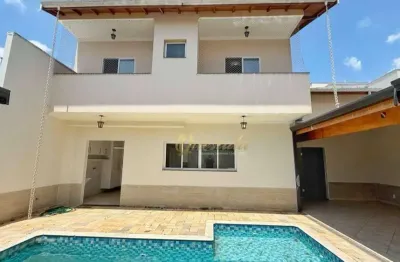 Sobrado à venda, 3 suítes, planejados, piscina, condomínio portal de itaici, indaiatuba.