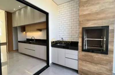 Casa térrea nova, à venda, 3 quartos, 1 suíte, planejados, jardim vila verde, indaiatuba.