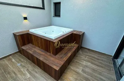 Casa térrea à venda, 3 suítes, planejados, ofurô, condomínio gran reserve, indaiatuba.