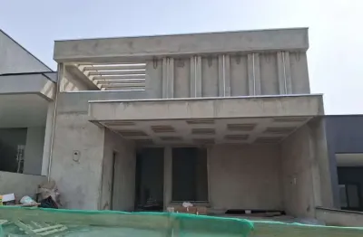 Casa nova, à venda, 3 suítes, planejados, piscina, condomínio gran reserve, indaiatuba.
