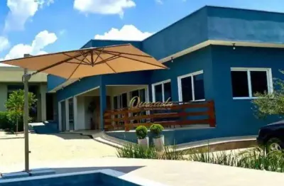Chácara à venda, 4 suítes, piscina, recanto campestre internacional de viracopos, indaiatuba.