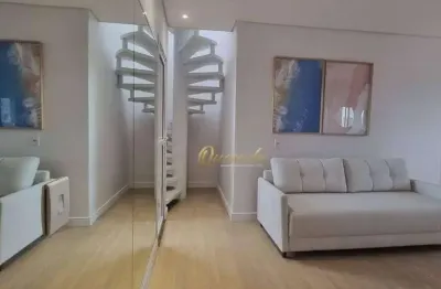 Apartamento duplex cobertura à venda, 2 quartos, 1 suíte, planejados, terraço, edifício gracias, indaiatuba.