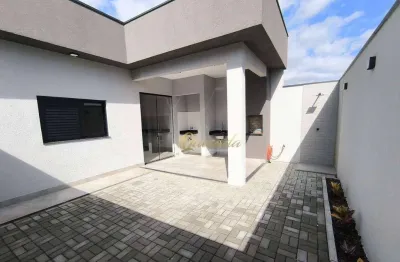 Casa nova à venda, 2 quartos, 1 suíte, quintal,  jardim casablanca, indaiatuba.