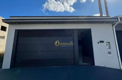 Casa nova à venda, 3 quartos, 1 suíte, planejados, jardim nova veneza, indaiatuba.