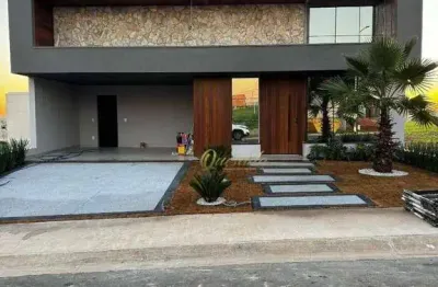 Casa térrea nova à venda, 3 suítes, planejados, escritório, piscina, condomínio dona maria cândida, indaiatuba.