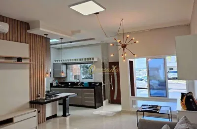 Casa térrea à venda, 3 quartos, 1 suíte, planejados, condomínio montreal, indaiatuba.