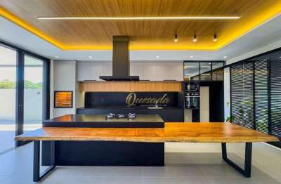 Casa térrea novaà venda, 3 suítes, planejados, piscina, escritório, condomínio villa sapezal, indaiatuba.