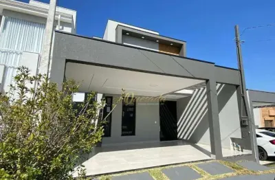 Sobrado novo à venda, 3 quartos, 1 suíte, planejados, condomínio park real, indaiatuba.