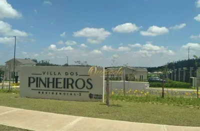 Terreno residencial à venda, plano, 540 m², condomínio villa dos pinheiros, indaiatuba.