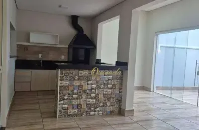 Sobrado à venda, 3 suítes, planejados, área gourmet, condomínio montreal, indaiatuba.