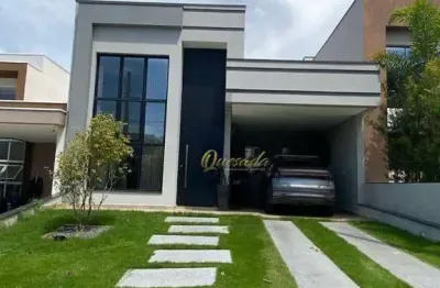 Casa térrea à venda, 3 quartos, 1 suíte, planejados, área gourmet,  condomínio brescia, indaiatuba.