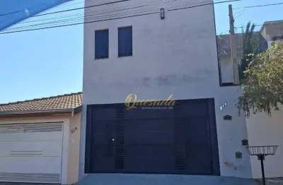 Sobrado à venda, 3 quartos, 1 suíte, área gourmet, no parque são lourenço, indaiatuba.