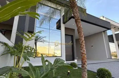 Casa nova, à venda, 3 suítes, planejados, condomínio gran reserve, indaiatuba.