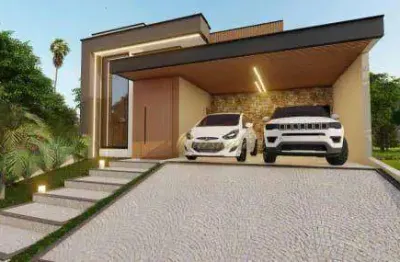 Casa térrea nova, à venda, 3 suítes, planejados, piscina condomínio piemonte, indaiatuba.