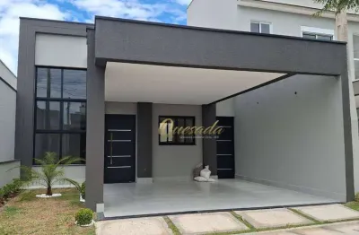 Casa térrea à venda, 3 quartos, planejados, Condomínio Park Real, Indaiatuba