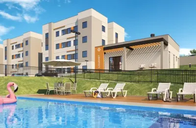 Apartamento com 2 quartos à venda na Rua Thomaz Fabrício, Conjunto Habitacional Saltinho, Londrina
