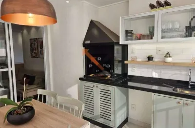 Apartamento todo pronto com 68m², 2 dormitórios, 1 suíte, varanda gourmet e 1 vaga no tatuapé